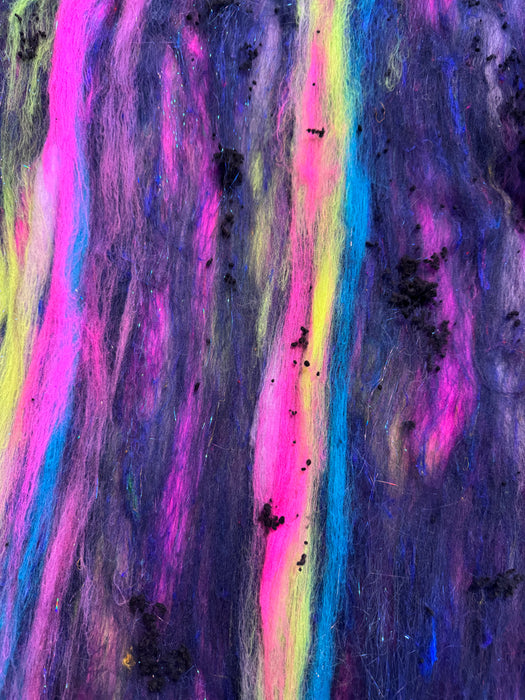 Mixed Fiber Batt - Navy