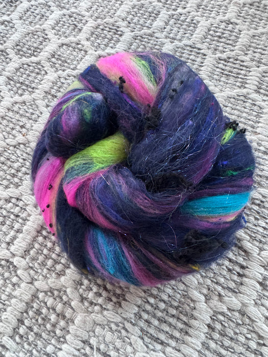 Mixed Fiber Batt - Navy