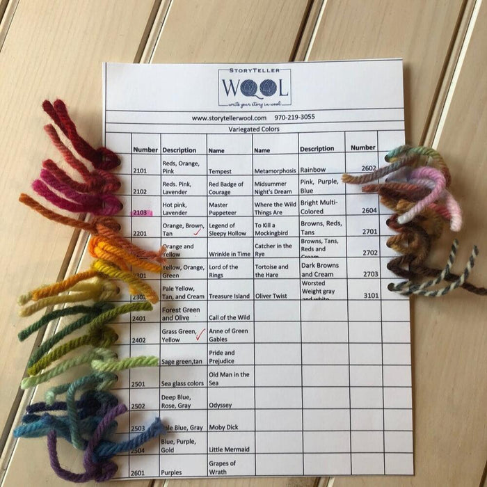 Storyteller Wool Rug Yarn
